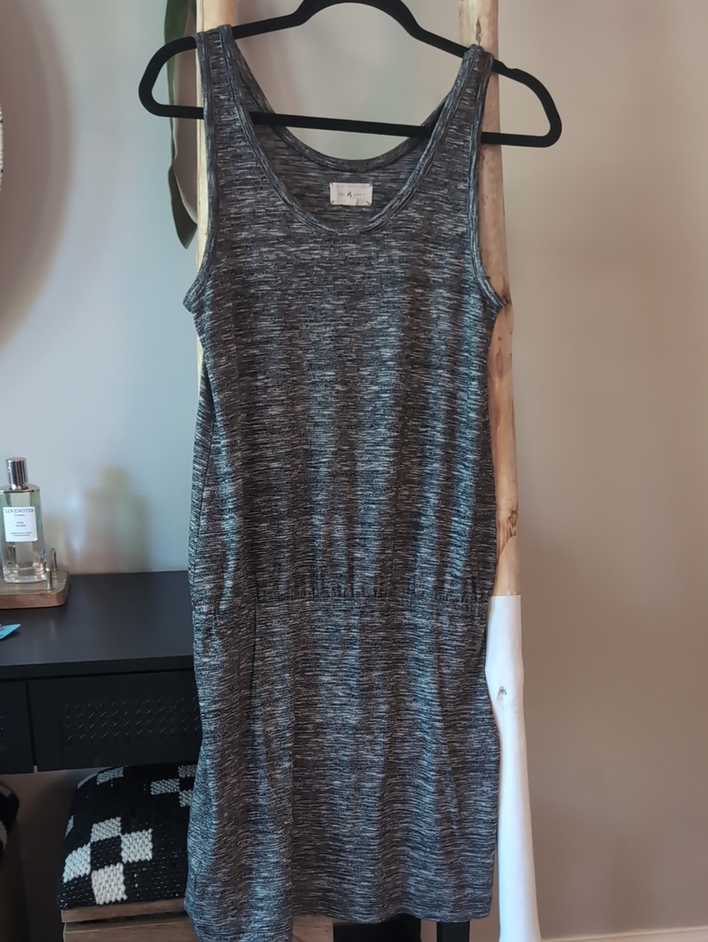 Lou & Grey Sleeveless Gray Dress - Small
